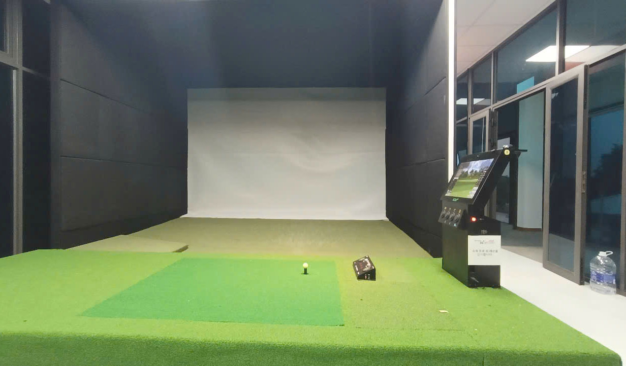 Bàn giao phòng golf 3d Impacvision – KCN Bình Xuyên